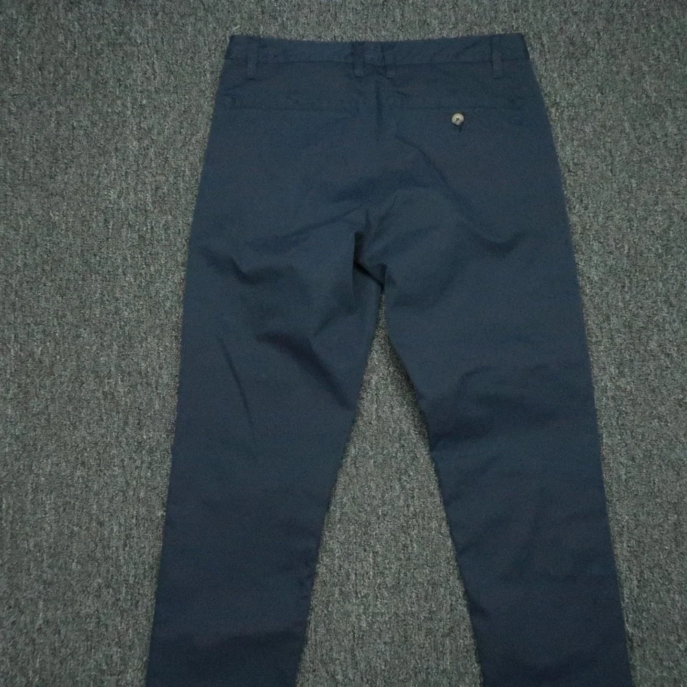 Rhone Pants Mens 30x32 Blue Tech Chino Performance Twill Travel Lightweight‎